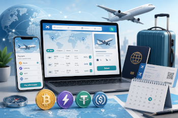Cómo reservar vuelos con criptomonedas